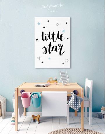 Little Star Nursery Canvas Wall Art