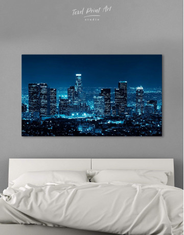 Los Angeles Skyline Canvas Wall Art