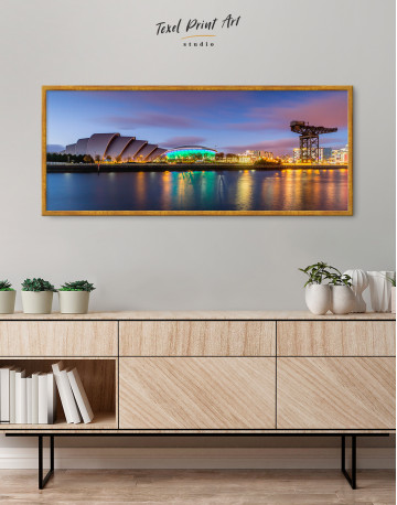 Framed Panoramic SSE Hydro Glasgow Canvas Wall Art - image 4