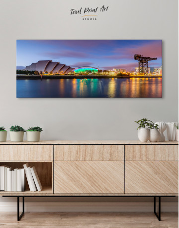 Panoramic SSE Hydro Glasgow Canvas Wall Art - image 3