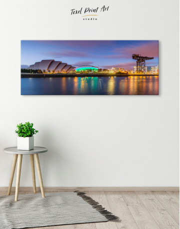 Panoramic SSE Hydro Glasgow Canvas Wall Art - image 1