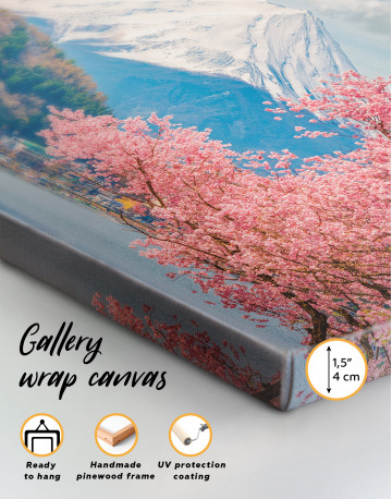 Fuji Mountain Landscape View Canvas Wall Art - image 7