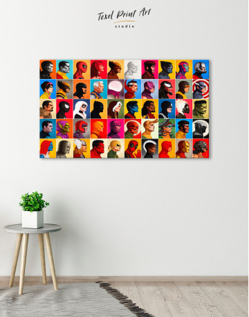 All Marvel Super Heroes Canvas Wall Art - image 3