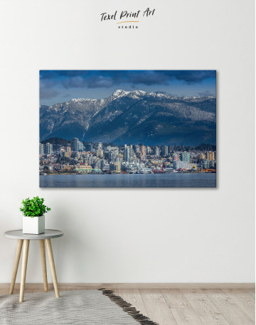 Vancouver North Shore Mountains Canvas Wall Art - image 8