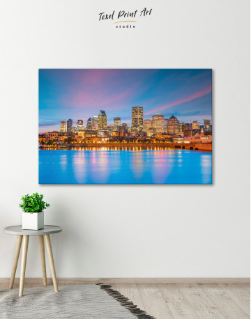 Resort Town Cityscape Canvas Wall Art - image 5