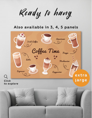 Coffee Time Canvas Wall Art - image 2