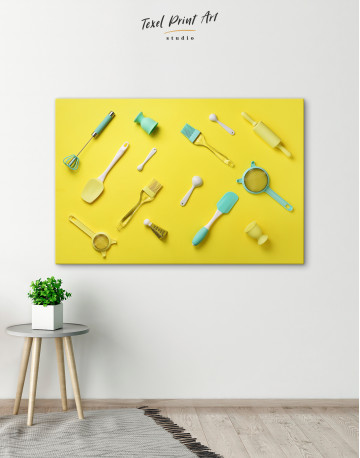 Utensils for Kitchen Canvas Wall Art - image 5