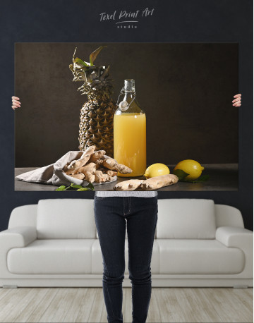 Pineapple Ginger Juice Canvas Wall Art - image 7