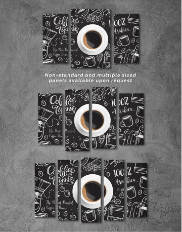 Coffee Time with Arabica Canvas Wall Art - image 5