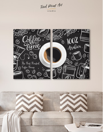 Coffee Time with Arabica Canvas Wall Art - image 10
