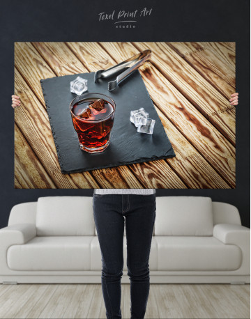 Old Fashioned Cocktail Canvas Wall Art - image 8