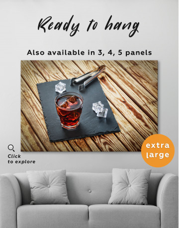 Old Fashioned Cocktail Canvas Wall Art - image 4
