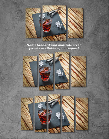 Old Fashioned Cocktail Canvas Wall Art - image 7