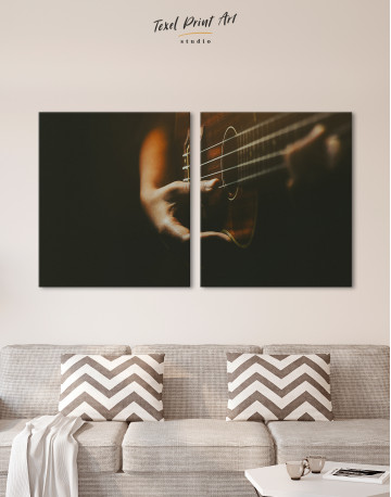 Acoustic Guitar Canvas Wall Art - image 10