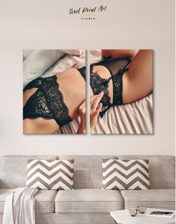 Erotic Female Body Canvas Wall Art - image 3