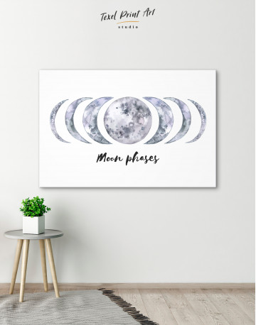 Moon Phases Canvas Wall Art - image 4