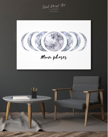 Moon Phases Canvas Wall Art - image 6