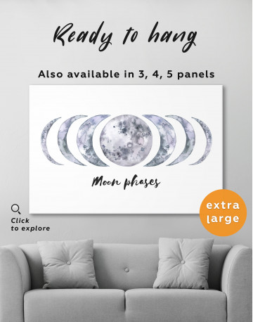 Moon Phases Canvas Wall Art - image 7