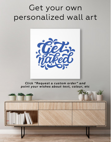 Get Naked Canvas Wall Art - image 4