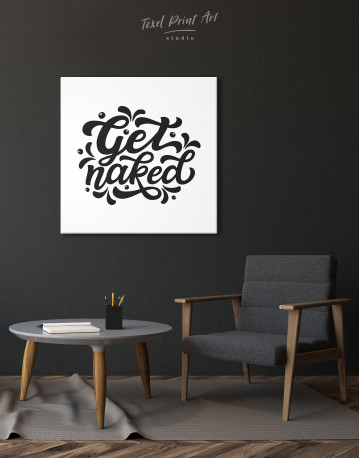 Get Naked Canvas Wall Art - image 1