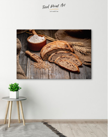 Fresh Bread Canvas Wall Art - image 2
