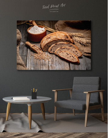 Fresh Bread Canvas Wall Art - image 4