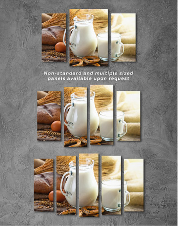 Bread with Milk Canvas Wall Art - image 5
