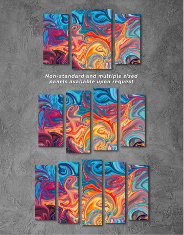 Colorful Marble Canvas Wall Art - image 5