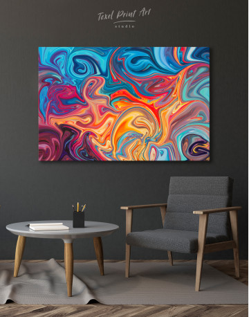 Colorful Marble Canvas Wall Art - image 6