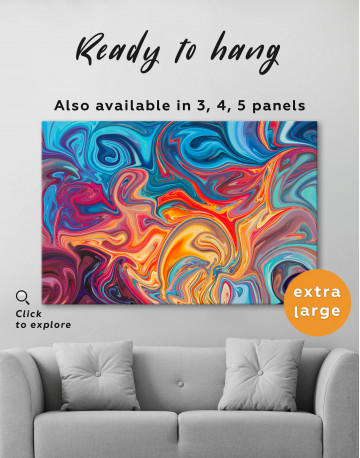 Colorful Marble Canvas Wall Art - image 7