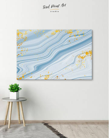 Blue Marble Canvas Wall Art - image 6