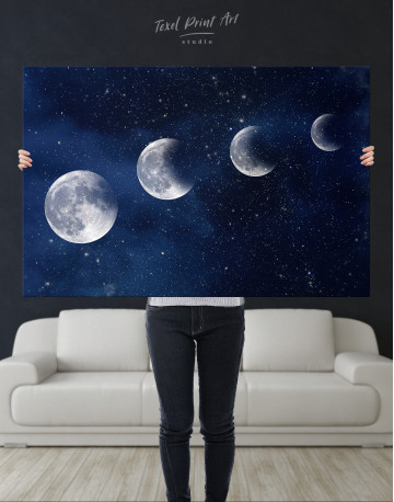 Eclipse of the Moon Canvas Wall Art - image 1