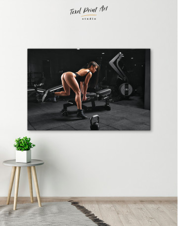 Sexy Sport Girl Canvas Wall Art - image 7