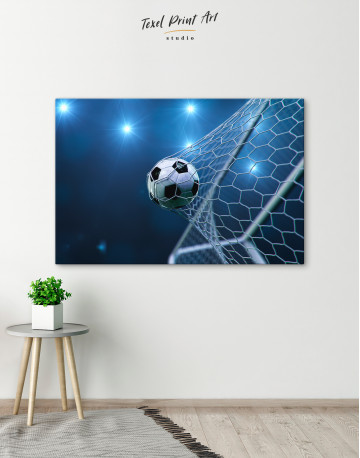 Soccer Goal Canvas Wall Art - image 5