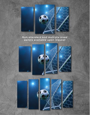 Soccer Goal Canvas Wall Art - image 4