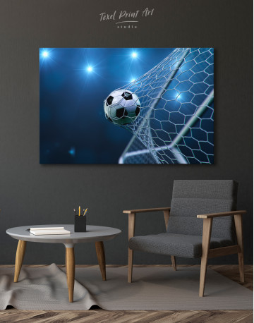 Soccer Goal Canvas Wall Art - image 5