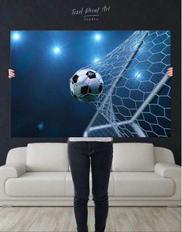 Soccer Goal Canvas Wall Art - image 8