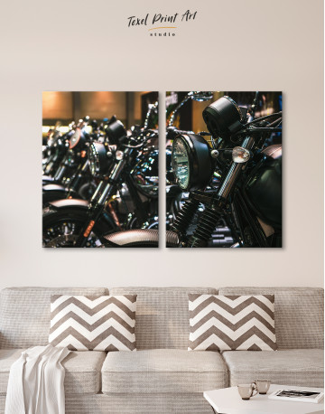 Harley Motorcycles Canvas Wall Art - image 9