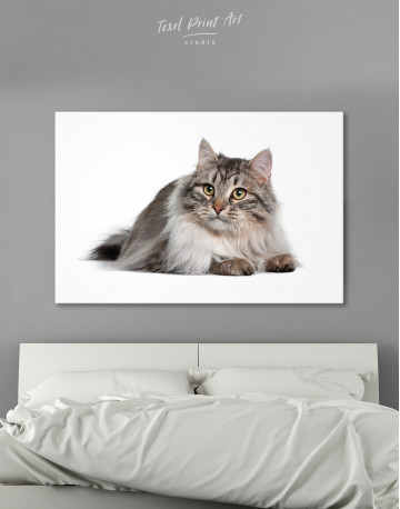Siberian Cat Canvas Wall Art - image 8
