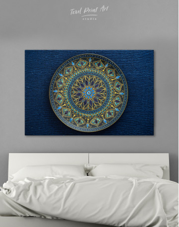 Dot Mandala Canvas Wall Art