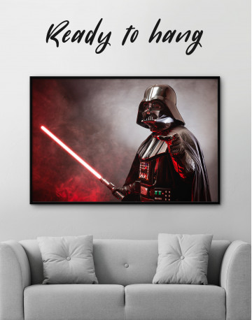 Framed Star Wars Darth Vader Canvas Wall Art