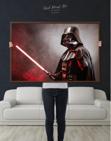 Framed Star Wars Darth Vader Canvas Wall Art - image 4