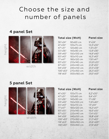 Star Wars Darth Vader Canvas Wall Art - image 10