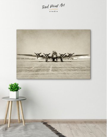 Propeller Driven Aircraft Canvas Wall Art - image 6