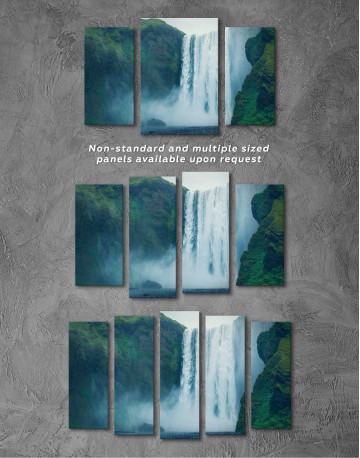 Skogafoss Waterfall Canvas Wall Art - image 5