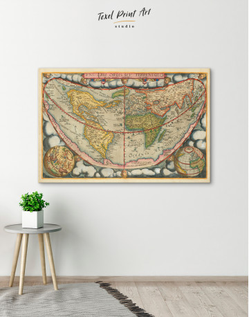 Map of the Ancient World Canvas Wall Art - image 5
