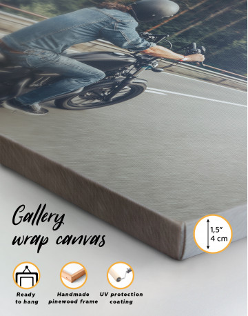 Chopper Rider Canvas Wall Art - image 9