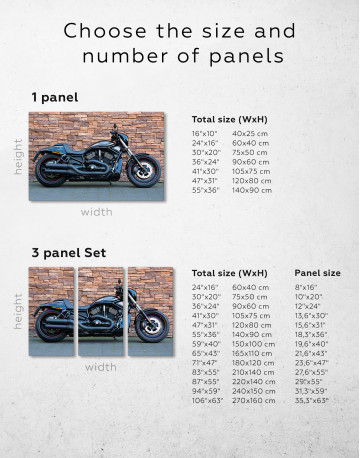 Harley Davidson Vrscdx Canvas Wall Art - image 1