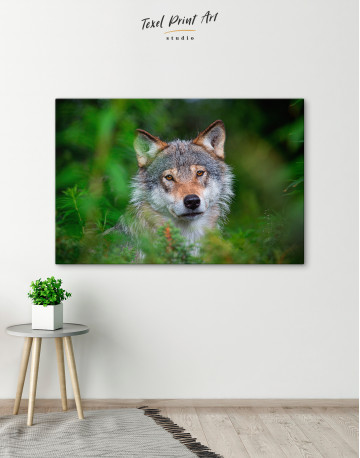 Wolves Glance Canvas Wall Art - image 6