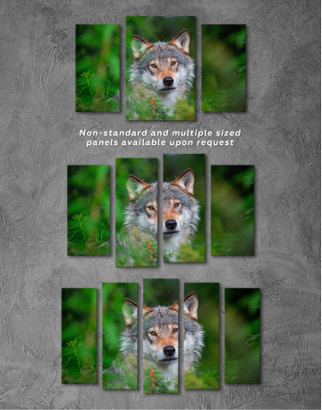 Wolves Glance Canvas Wall Art - image 5